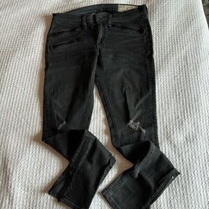 Rag & Bone Zippered Skinny Jeans - size 29